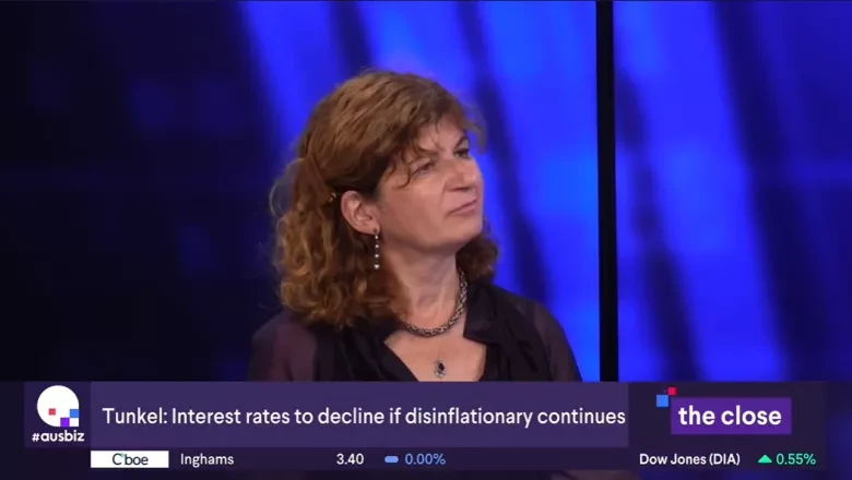 Irene Tunkel featured on Ausbiz sharing equity market insights.