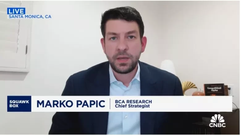 Marko Papic, Chief Strategist at BCA Research, appears live on CNBC’s Squawk Box for a segment from Santa Monica, CA.